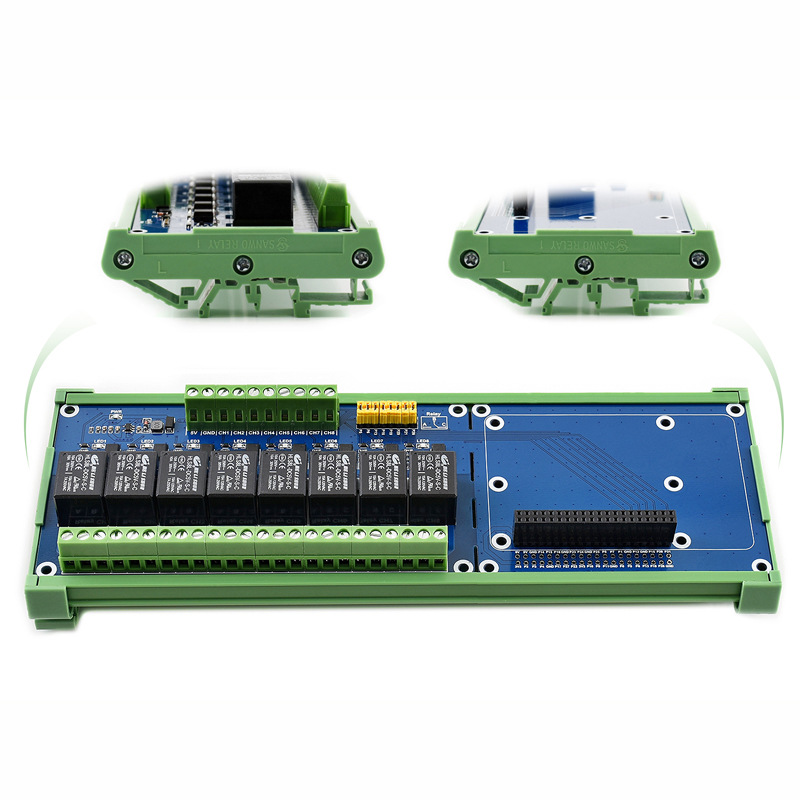 Relay 8 Channel Board - Placa de Expansão de Relé Raspberry