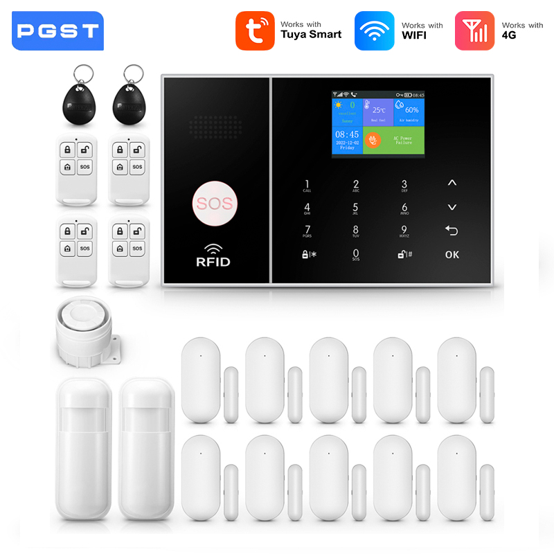 Pgst 4g 2.4g wifi sistema de a - Diy Home Automation System avaliação e preço