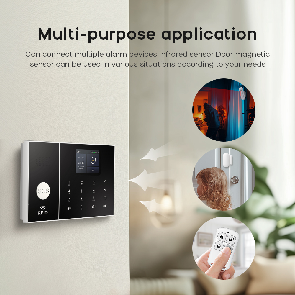 Pgst 4g 2.4g wifi sistema de a - Diy Home Automation System avaliação e preço