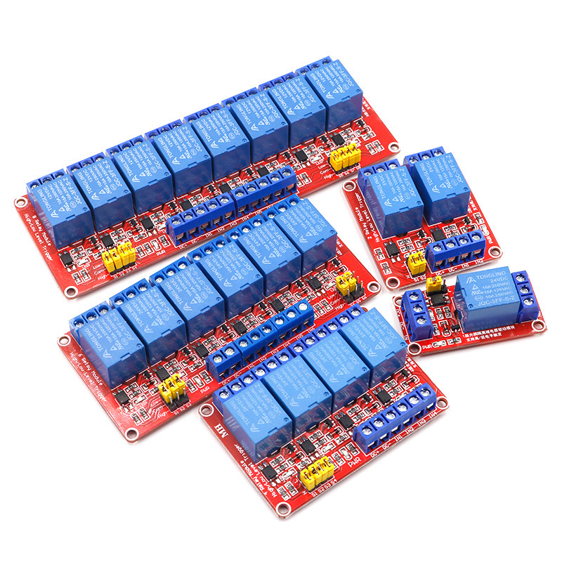 Módulo de Relé de 1/2/4/8 cana - Relay 8 Channel Board avaliação e preço