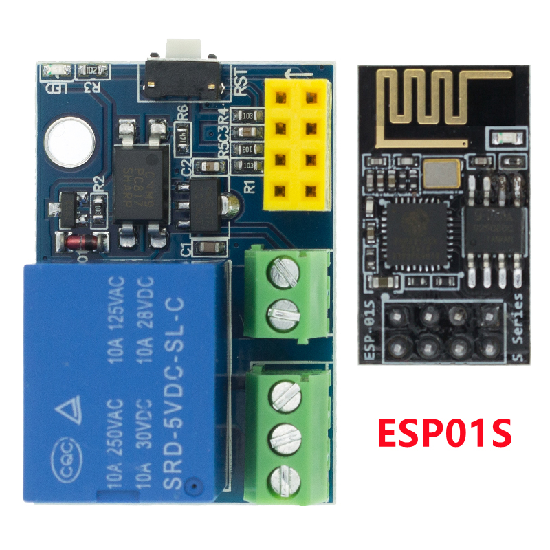 Esp8266 ESP-01 ESP-01S 5v módu - Home Automation With Arduino avaliação e preço